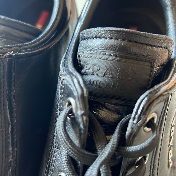 Prada Laceup Wedges - Picture 3 of 6